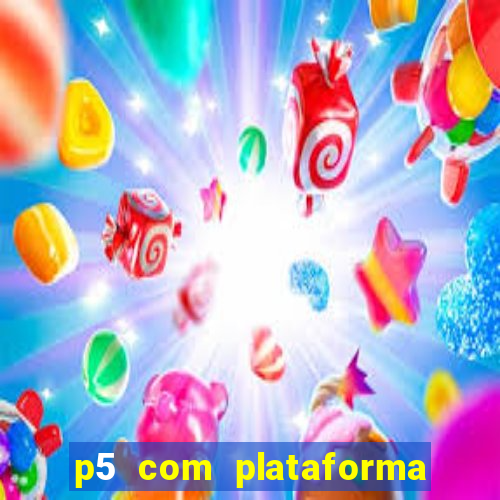 p5 com plataforma de jogos